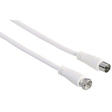 Image of Hama 10M Sat Cable Adapter Antenna Cable 90DB Coaxial Cable Coax Cable 4K HD TV