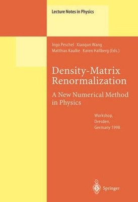 Density-Matrix Renormalization - A New Numerical Method in Physics Ingo Peschel