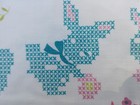Lot Of Two Sweet Vintage Baby Or Doll Pillowcases Kitten Bunnies Embroidery — photo 8