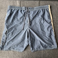 Ocean Pacific OP Swim Trunks Mens XL Blue Cargo Board Shorts Drawstring
