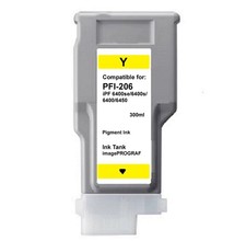 PFI-206 Yellow Ink Cartridge for Canon 6400s 6400se 6400 6450 PFI206Y