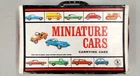 MATTEL MINIATURE CARS CARRYING CASE w/LOT (b) of 23 LESNEY MATCHBOX RW & OTHERS