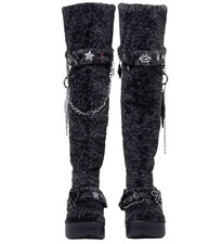 Crocs  T-Pain Unfurgettable Leopard Knee High...