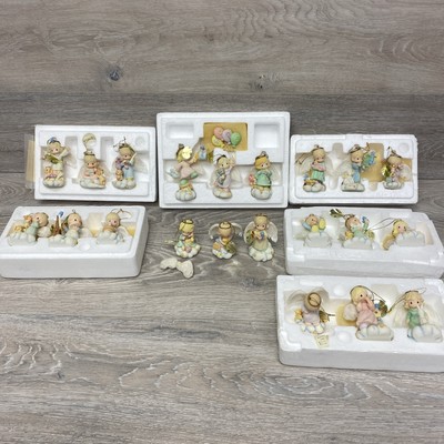 Precious Moments Bradford Editions Life's Little Lessons Ornaments Lot of 21