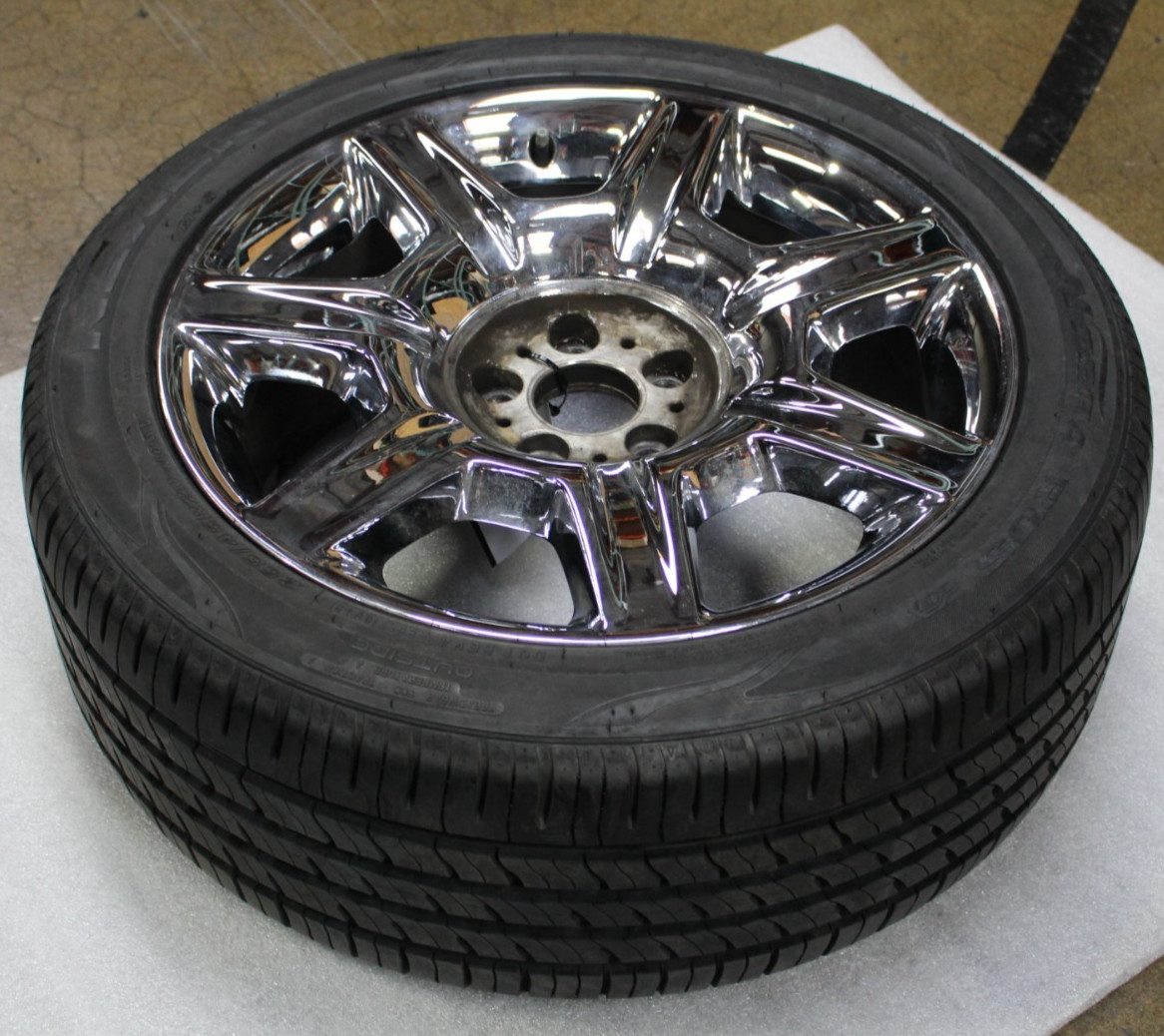 Rolls Royce Ghost, Front Wheel, Chrome, Used, P/N 67733539