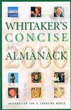Whitakers Concise Almanack 2000: 132nd annual edition, unknown, Used; Good Book