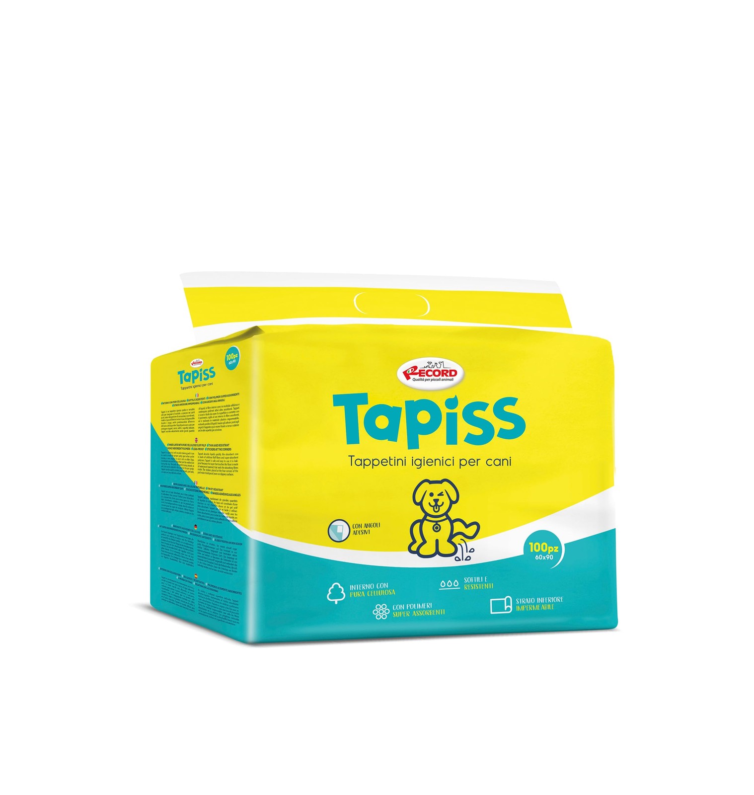 Record Tapiss Traverse Cani 60x90 USA e Getta - Assorbenza Record