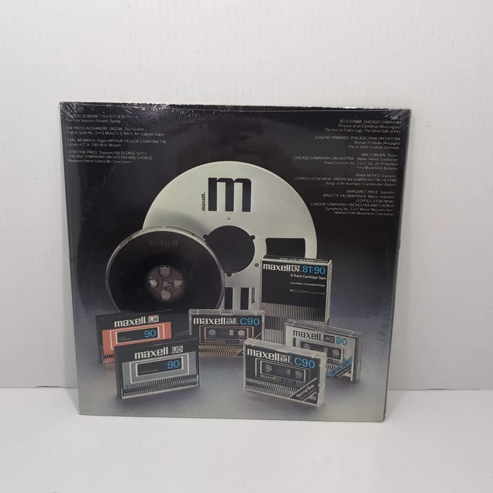 The MAXELL Classical II SAMPLER Vinyl LP Record ALBUM DPL 1-0464 SEALED - Image 2 of 2