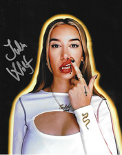 * JULIA WOLF * signed 8x10 photo * PRESSURE * COA