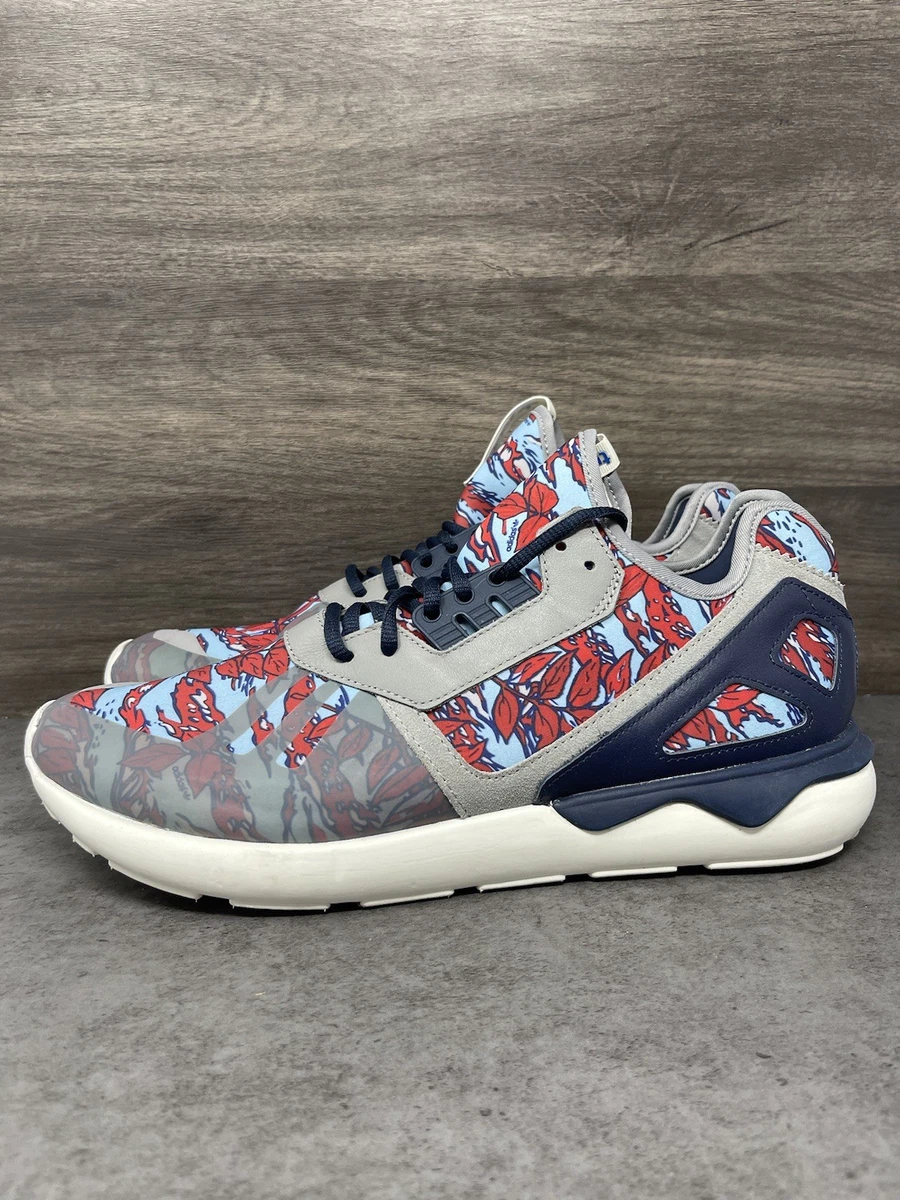 Adidas Tubular Runner men\'s size 10.5 red blue pattern Adidas Tubular Shadow Primeknit Trace Scarlet Men main image 2