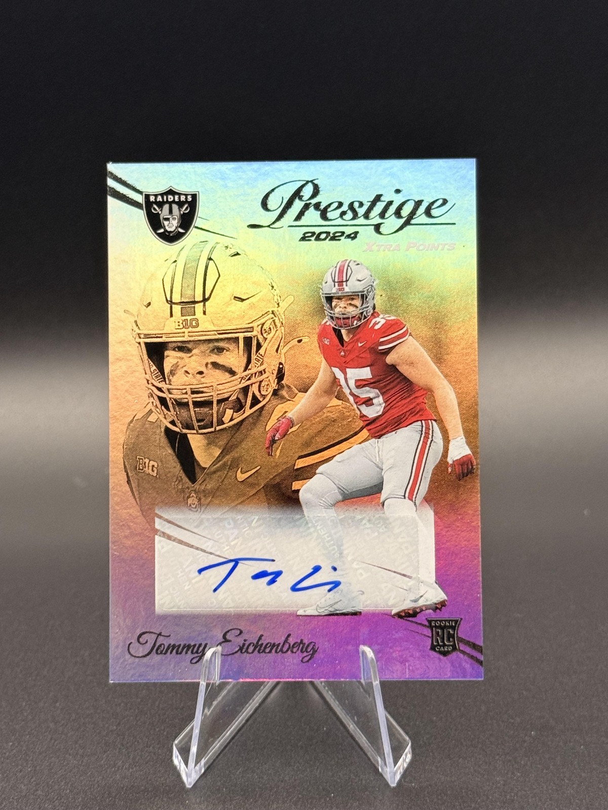Tommy Eichenberg Panini Prestige #378 Xtra Points Premium-Signature