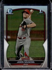Jason Savacool 2023 Bowman Draft Chrome #BDC-200 Refractor Qty Available