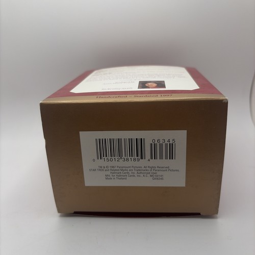 Hallmark Keepsake Ornament 1997 Star Trek TNG Commander Data - Afbeelding 12 van 12