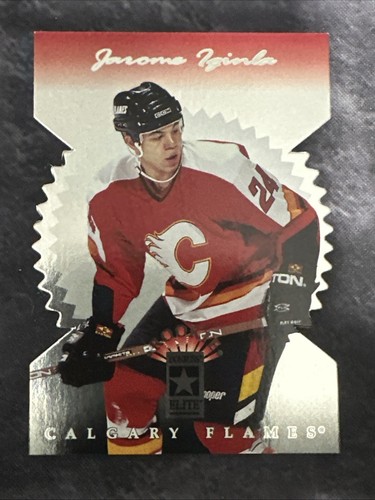 1996-97 Donruss Elite Die Cut Stars 131 Jarome Iginla Calgary Flames