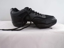 Dance Hip Hop Sneakers Theatricals T8000 Black 7M Adult Split Sole Leather