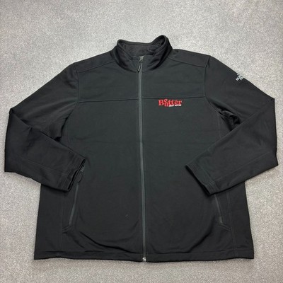 North Face Fleece Erwachsene 2XL XXL Schwarz Full Zip Windwall Pullover Jacke...