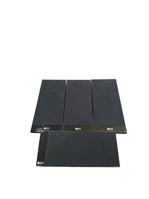 KEF T101c and 3 T101 Speakers Black Ultra Thin