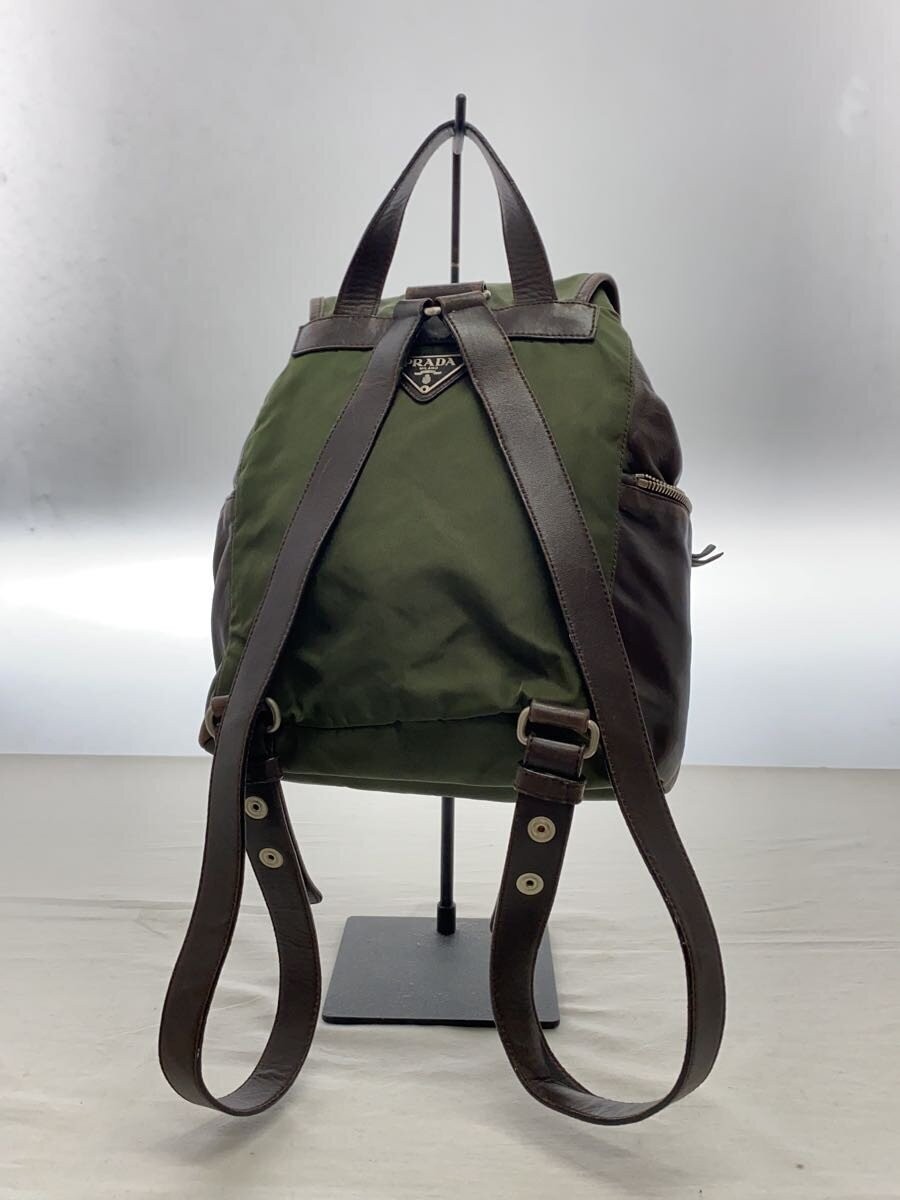 PRADA Mini Backpack Triangle Logo Triangular Logo… - image 3