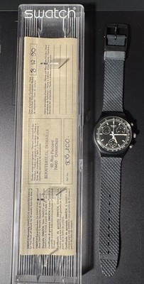 NOS Swatch Chrono 1990 - SCB100 - Black Friday - mit signierter Garantie