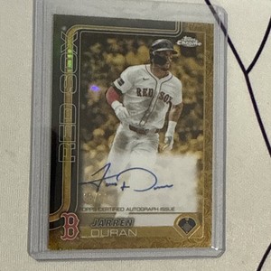 Jarren Duran Auto | eBay