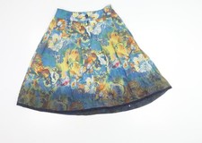 Debbie Shuchat Women's Multicoloured A-Line Knee Skirt