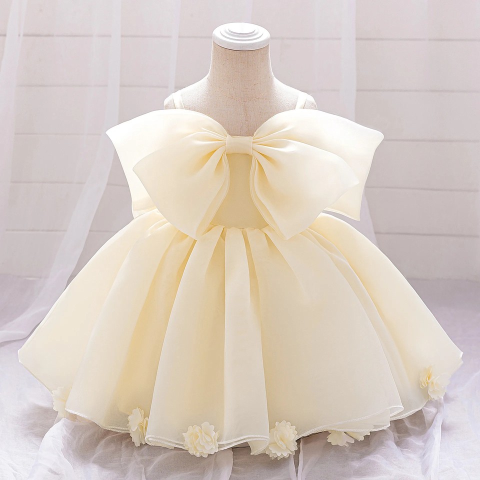 Toddler Baby Girl Dress Girl Gorgeous Princess Gownwedding Christmas Puffy Skirt