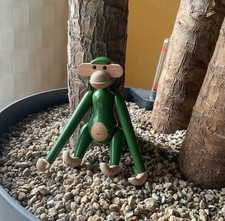 KAY BOJESEN DENMARK AFFE MINI - NEU - GRÜN 1. BILD o. BLAU 2. BILD - WUNDERSCHÖN