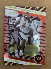 Jer'Zhan Newton 2024 Absolute Spectrum Orange #136 RC SP /75