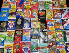 Unopened Sealed Baseball Card Packs You Pick ...