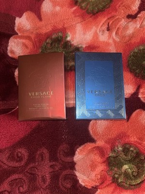 Versace Eros Flame & Eros Eau de Parfum Spray 3.4 fl oz Regular Size