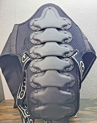 UFO Motocross Back Protector Armor Spine Guard Made in Italy 22" Large Black
