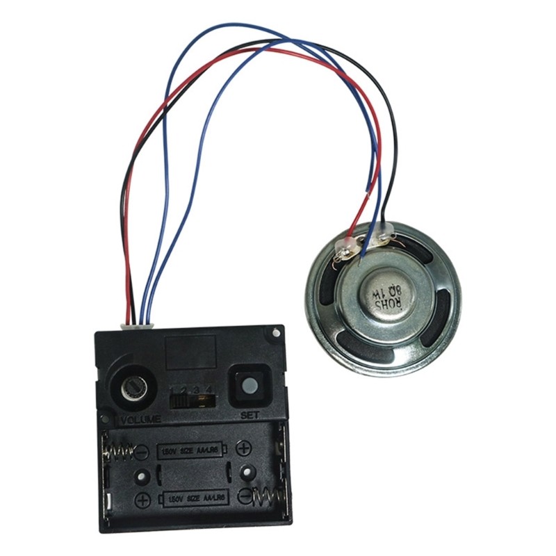 Chimes Wall Clock Access Quartzs Movement With Speakers Melodys Box Clock