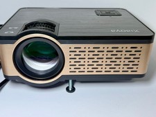 XIAOYA Outdoor Home Theater Projector HD Movie Support 1080P 4000 Lumen HDMI