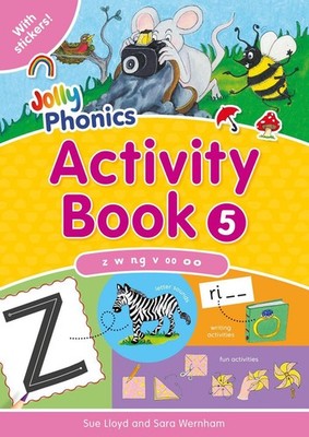 Jolly Phonics Activity Book 5: In Precursive Letters (British English edition) b