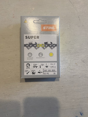 STIHL 63 PS 55 Chainsaw Chain Picco Super 16'' Bar 3/8P, Pitch, 1.3mm /.050 Gauge
