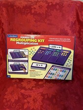 Lakeshore Hands-On Regrouping Kit Multiplication Math Set Grades 3-5 FF293