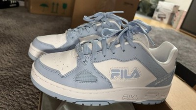 Fila Teratach Juniors Girls White/Blue Trainers Sneakers  36,5 Neuwertig  