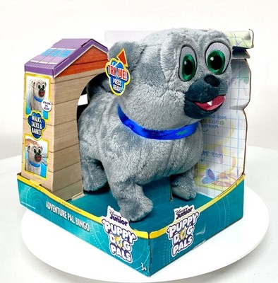 Disney Junior Puppy Dog Pals Adventure Pal Bingo Plushie Walks Talks and Barks