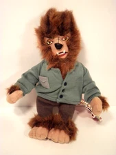 NWT Universal Studios 9" Wolfman Stuffins Plush 1999 Limited Collectors Ed Vtg