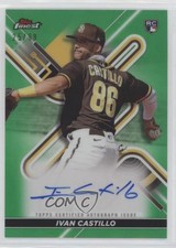 2022 Topps Finest Green Refractor 25/99 Ivan Castillo #FA-IC Auto 0tw4