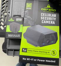 Tactacam Defend Cellular Security Camera DFD-GRD01 Battery Bundle Kit