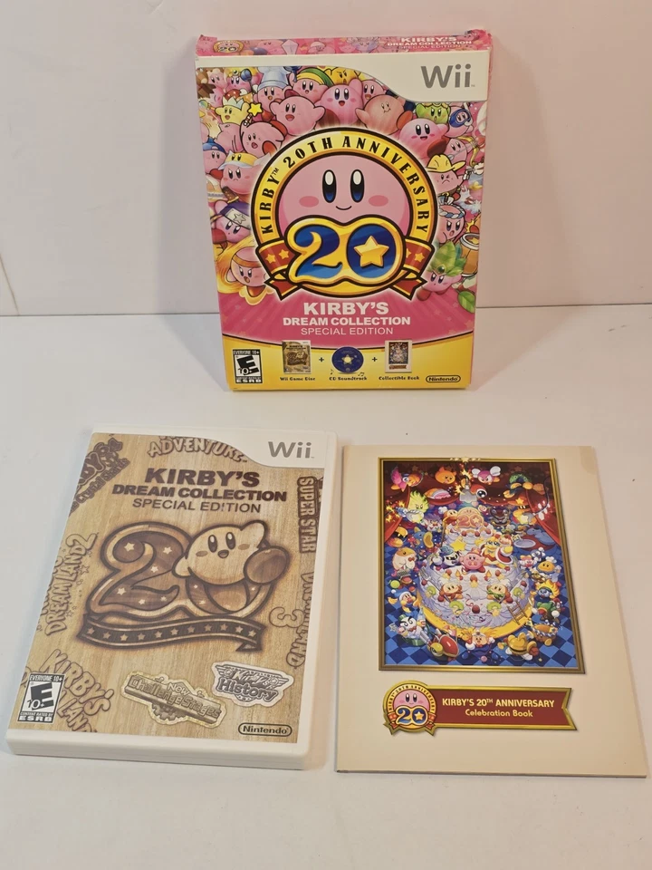 Kirby's Dream Collection - Special Edition (Nintendo Wii, 2012) COMPLETE  - Image 4 of 4