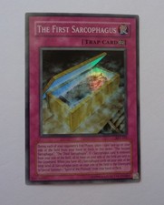 The First Sarcophagus AST-101 (Super Rare, Unlimited, Lightly Played / LP)