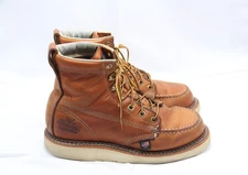 Thorogood American Heritage 6" Work Boots Mens Sz 6EE Brown Tobacco Moc Soft Toe