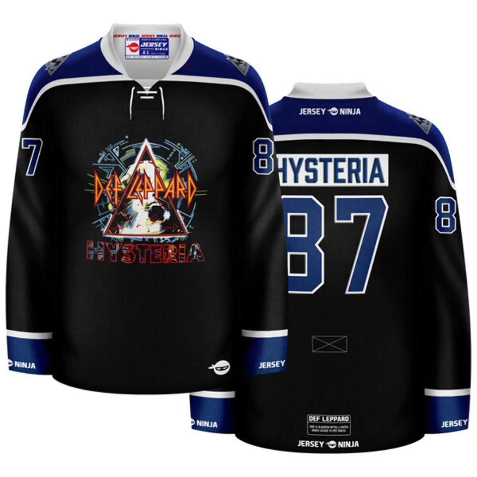 Def Leppard Hysteria Hockey Jersey