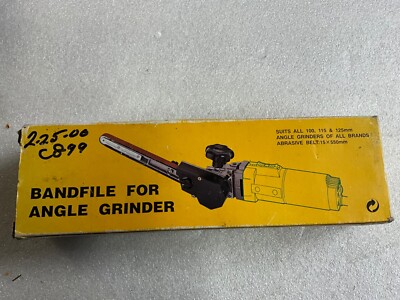 New Bandfile for Angle Grinder Suits All 100, 115 & 125mm Angle Grinders P-30749