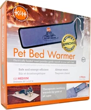 K&H PET PRODUCTS Pet Bed Warmer Electrically Heated Insert Gray Medium 5.5 X 20