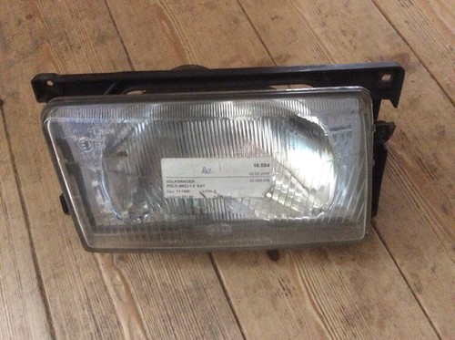 VW Polo 86c 2F Original Scheinwerfer links Hella ohne LWR Stellmotor 1AE006319-A