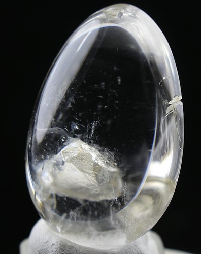 115Ct Natural Clear Rutilated "Stone Inside Stone"Quartz Crystal Pendant Healing - Picture 4 of 12