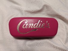 Candies Hard Case Eyeglasses and Sunglasses Pink Gold